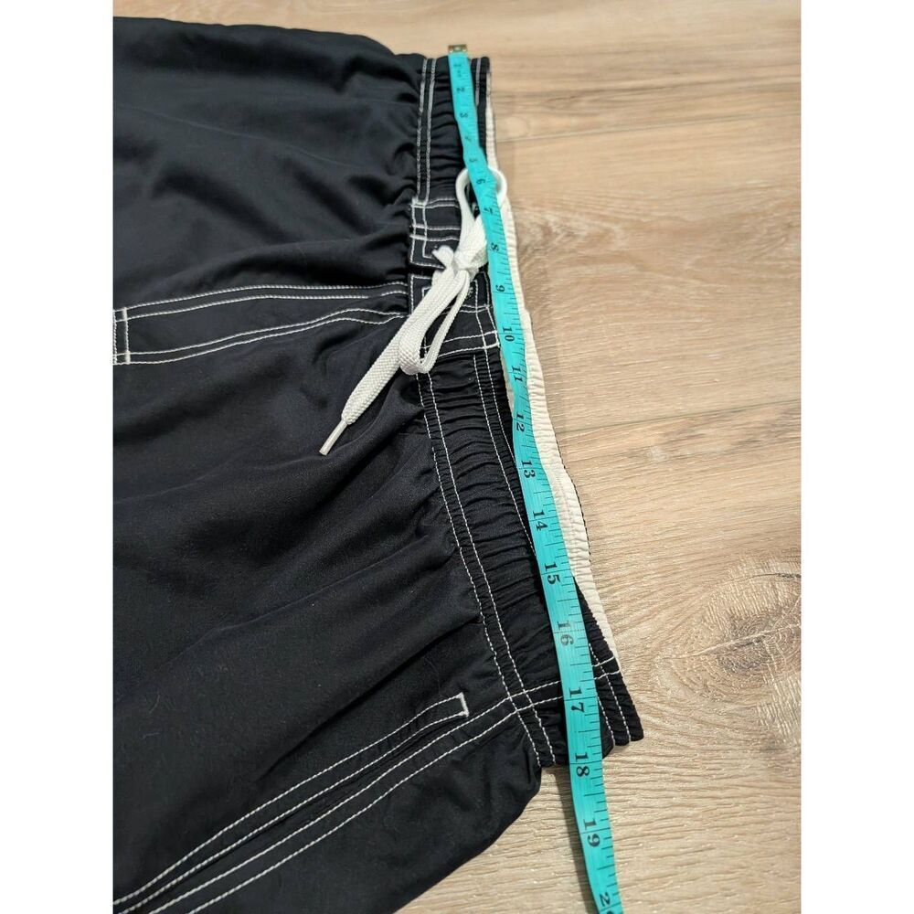 Speedo Men's Marina Volley Swim Trunk Black Cargo Pockets Sz XXL EUC - Picture 11 of 16